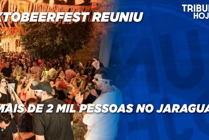 Oktobeerfest reuniu mais de 2 mil pessoas no Jaraguá