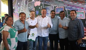 Unicafes/AL marca presença na entrega de novas máquinas agrícolas ao estado pelo governo federal