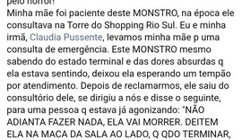 Filha de ex-paciente de Teich diz que novo ministro da Saúde é 'um monstro'