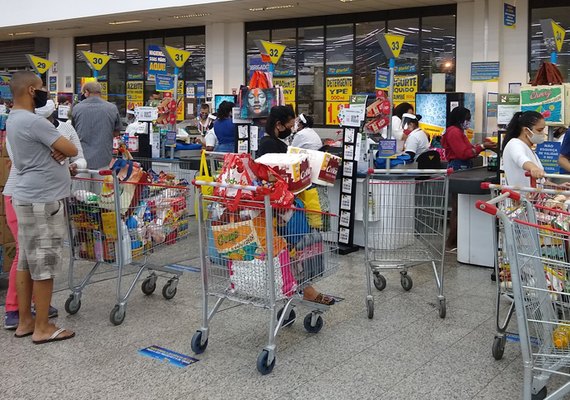 Vendas no varejo caem 0,2% em Alagoas no mês de junho