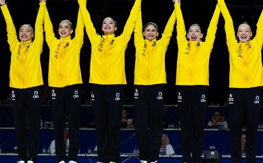 Com alagoana, Brasil conquista dois ouros na ginástica e faz história no Mundial