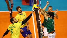 Seleção masculina de vôlei salva match point da Bulgária, vence e garante vaga olímpica