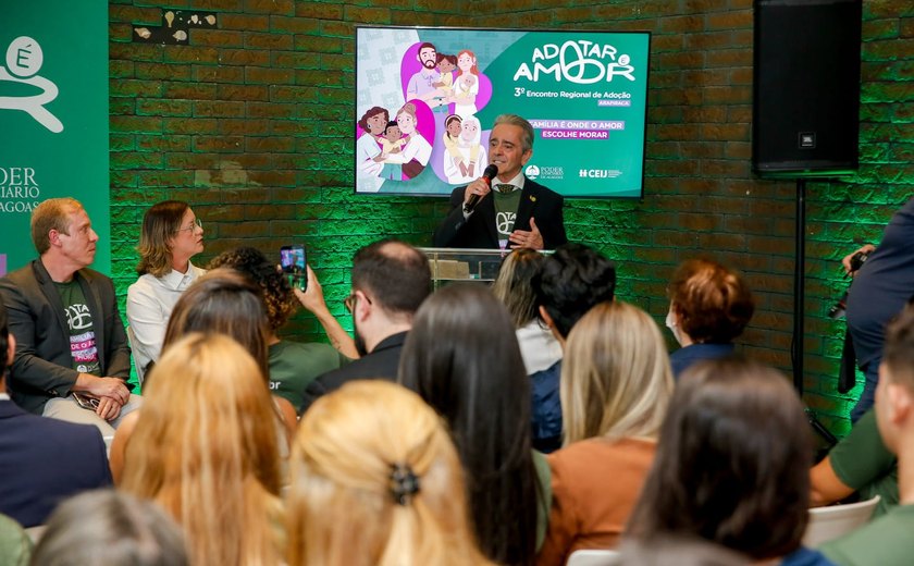 TJAL incentiva adoção por meio do 3º Encontro Regional em Arapiraca