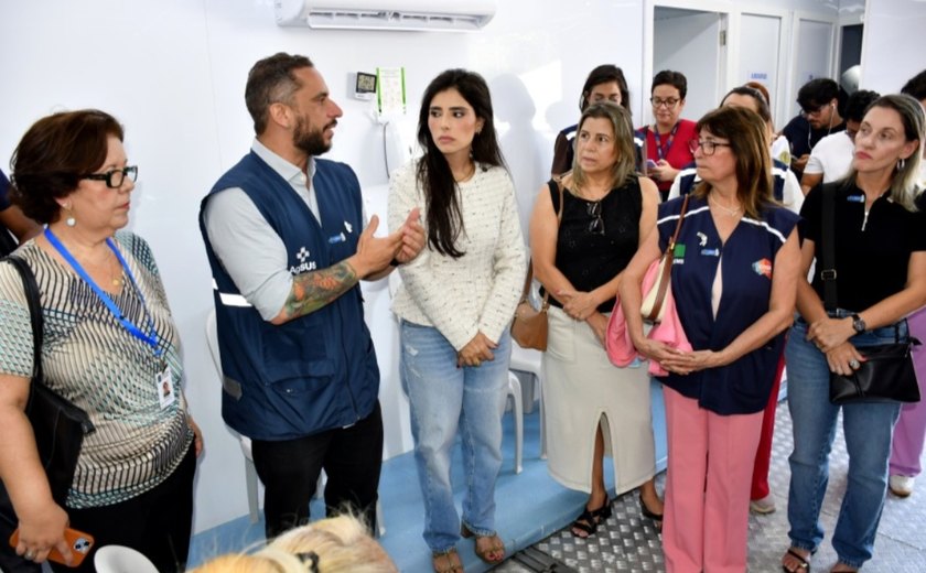 Ministério da Saúde visita Carreta da Saúde da Mulher e destaca ampliação da assistência em Maceió