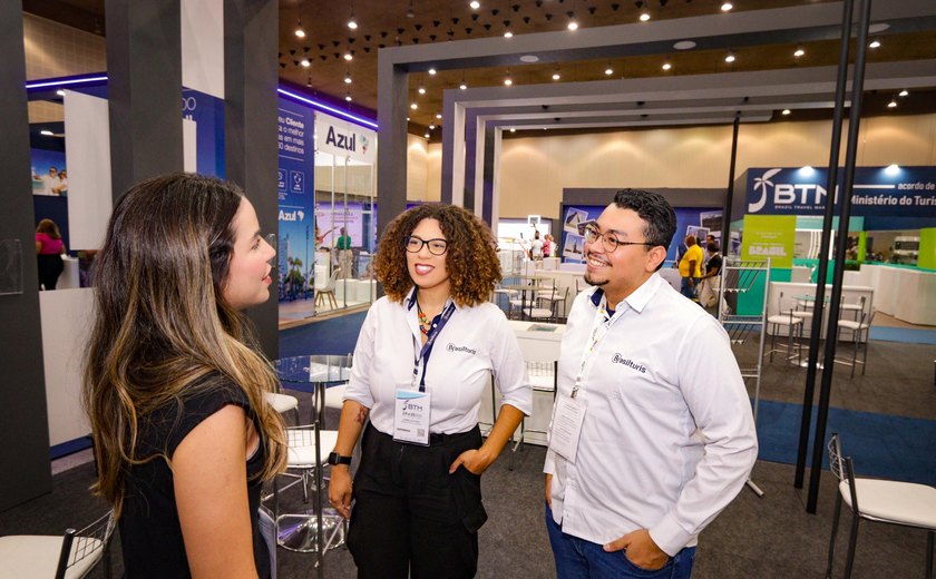 Setur promove Destino Alagoas para profissionais do turismo no Brasil Travel Market, em Fortaleza