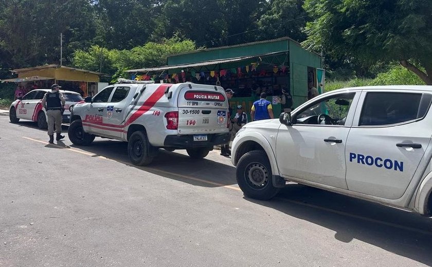 Polícia Militar participa de ação conjunta de combate ao comércio irregular de fogos com estampido