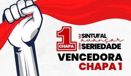 Direção eleita para o Sintufal agradece votação