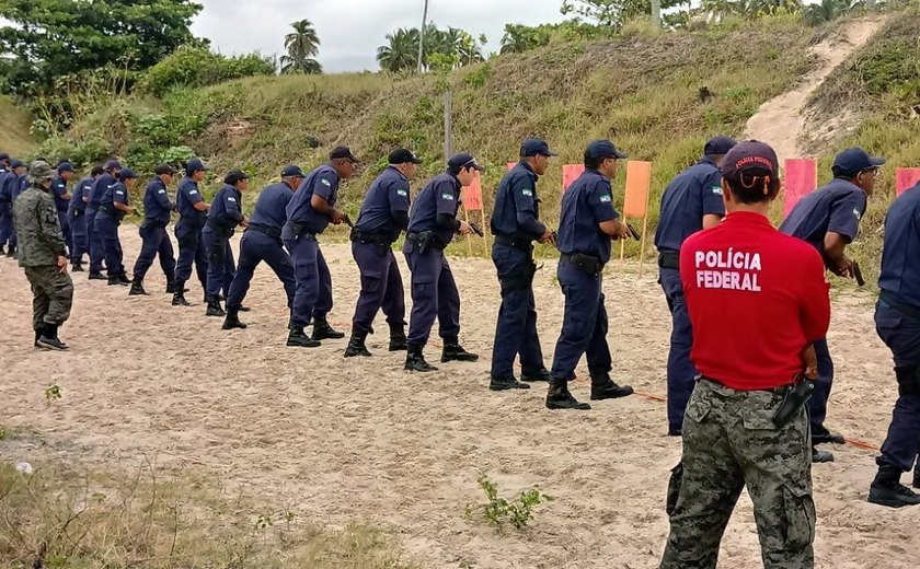 Polícia Federal concede porte de arma para 30 guardas municipais de Maceió