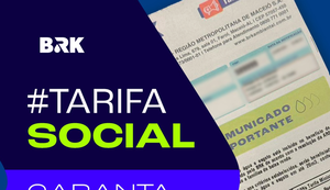 BRK inicia período de recadastramento para famílias de baixa renda