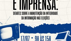 Evento para jornalistas abordará a desinformação no período eleitoral