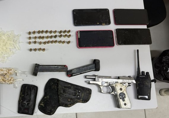 PM/AL apreende 18 armas de fogo em uma semana em todo o estado