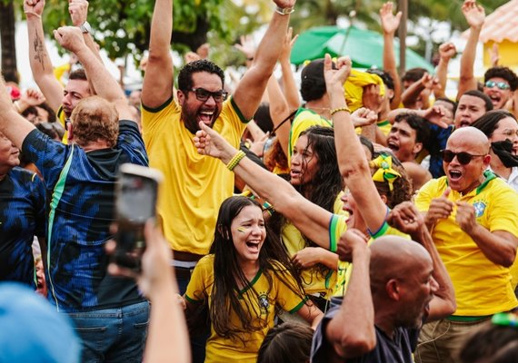 Prefeitura de Maceió transmite jogo do Brasil com programação musical no domingo (5)