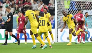 Na abertura da Copa do Mundo de 2022, Equador vence o Catar e quebra longo tabu