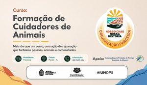 Curso de Formação de Cuidadores de Animais abre inscrições em Maceió
