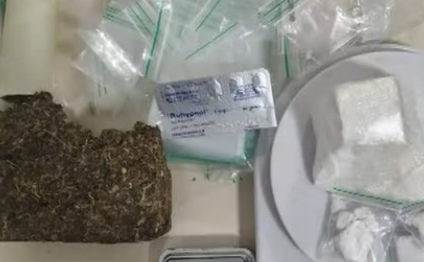 Homem é preso por tráfico de drogas em condomínio no Cidade Universitária