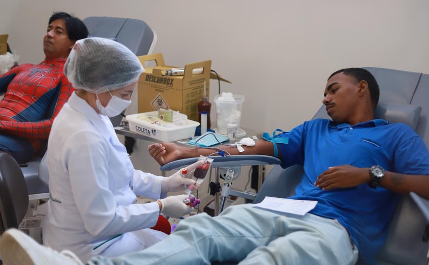 Hemoal leva equipe itinerante para coletar sangue em Coruripe nesta quinta-feira