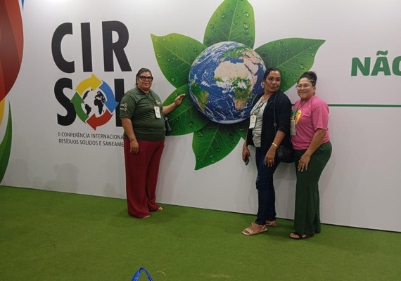 Representantes de Maceió participam de conferência internacional sobre resíduos sólidos