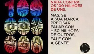 “50 Milhões de Outros”: Record cutuca campanha institucional da Globo