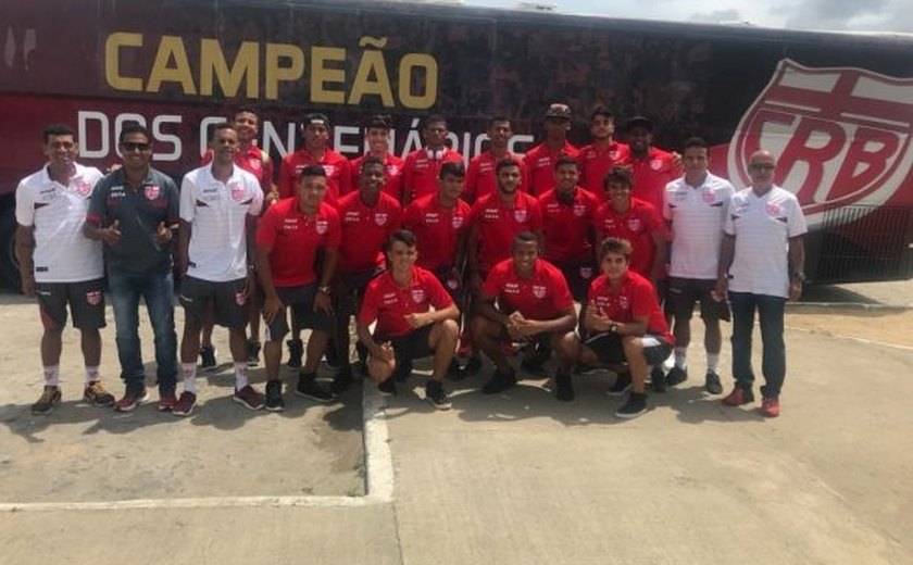 CRB viaja para Sergipe nesta quinta-feira para disputar Copa do Nordeste Sub-20