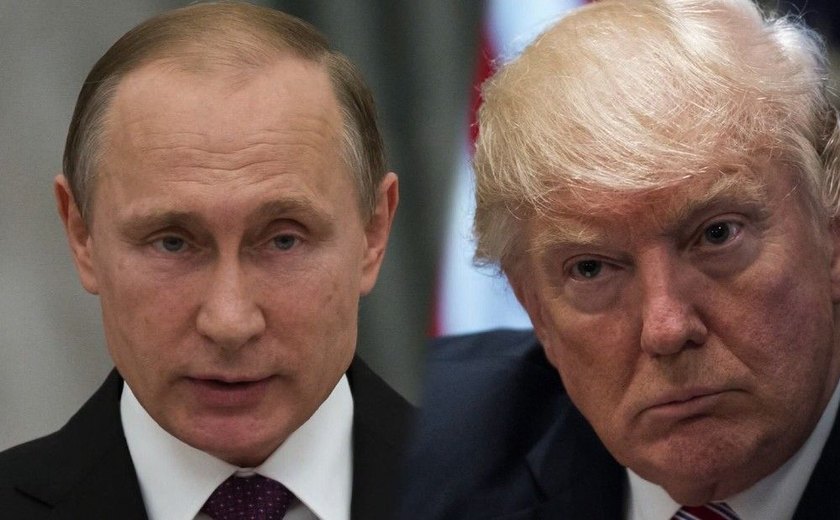 Trump e Putin já tiveram aperto de mão, encontro acontece ainda hoje