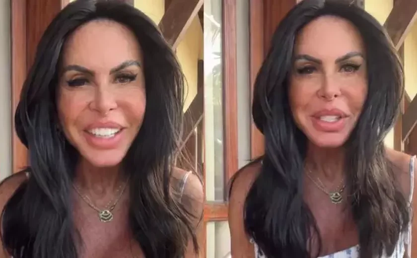 Gretchen dispara xingamentos após ter aparência e voz criticada