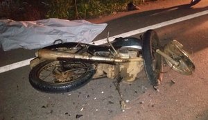 Um homem morre e dois ficam feridos em colisão envolvendo duas motocicletas