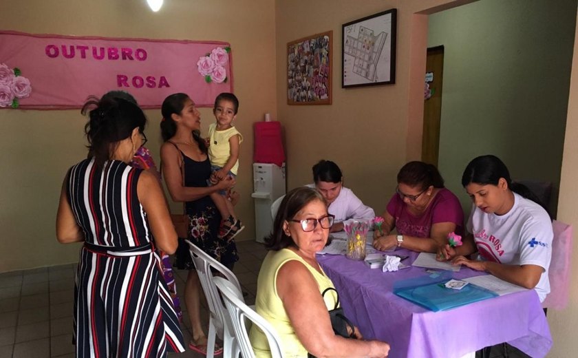 Unidades de saúde de Lagoa da Canoa realizam programação especial para as mulheres