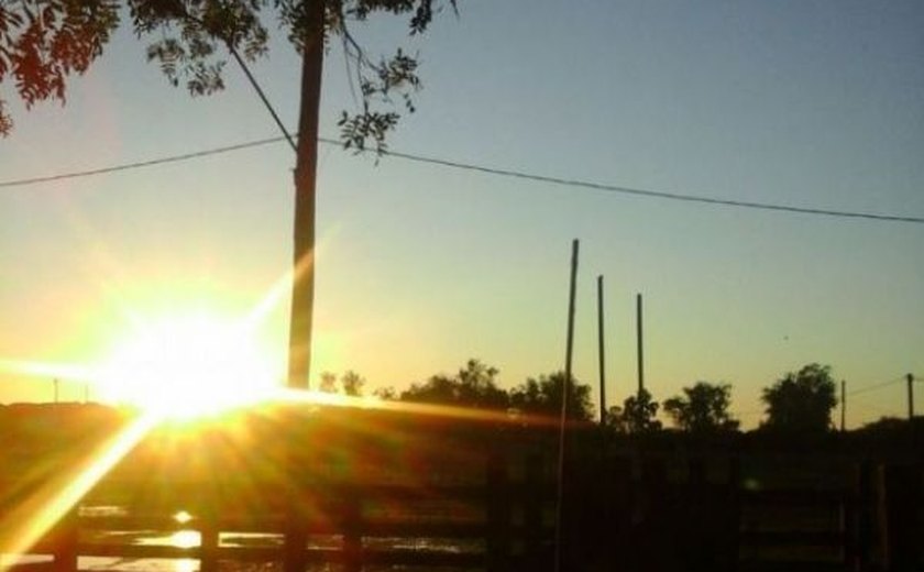 Fim de semana tem previsão de predomínio de sol em três regiões de Alagoas