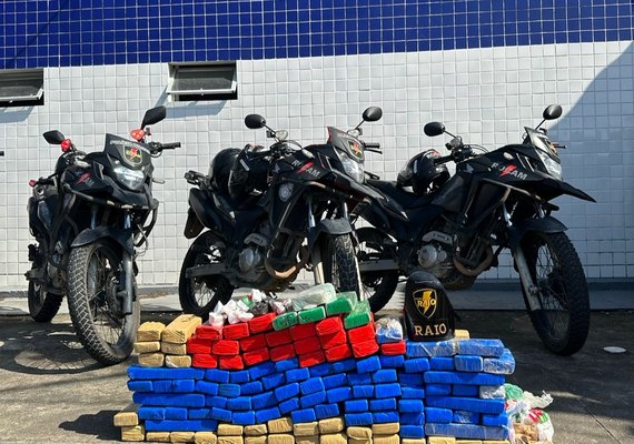 PM/AL apreende 110 kg de drogas e 17 armas de fogo em cinco dias