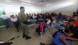 Forças policiais intensificam ações e visitas a escolas em todo o estado