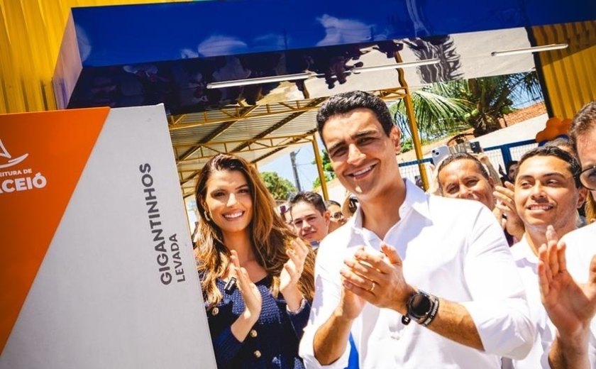 JHC entrega Gigantinhos da Levada e reforça legado para a educação de Maceió
