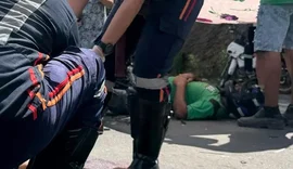 Acidente entre motocicletas deixa dois feridos na AL-485, em Arapiraca