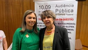 Flávia Cavalcante é homenageada durante audiência pública em Brasília