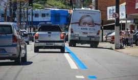 Faixa Azul em Maceió terá fiscalização eletrônica a partir de setembro