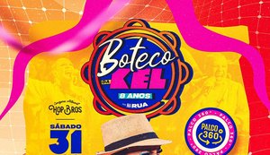 Kel Monalisa comemora 8 anos do Boteco da Kel no dia 31 de agosto, em Jaraguá