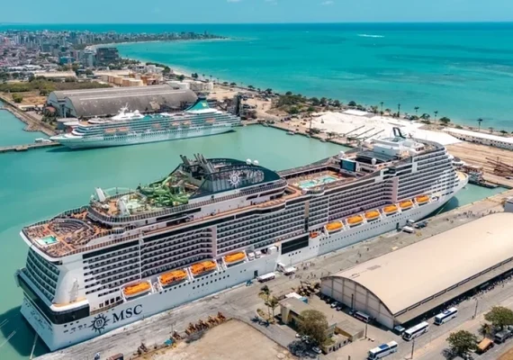 Maceió recebe primeiro cruzeiro de 2026 e mantém ritmo histórico da temporada no Porto de Jaraguá