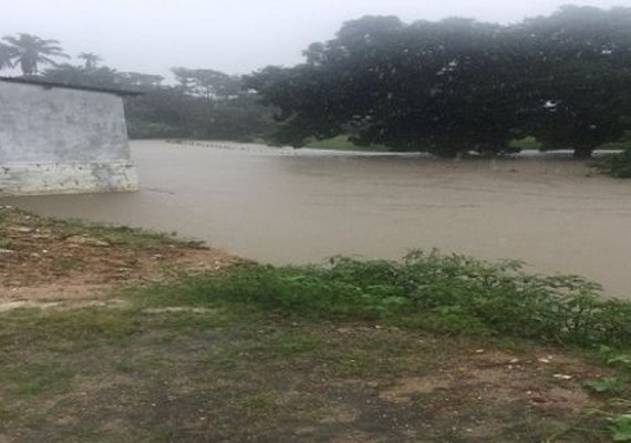 Semarh alerta que rios Manguaba, Camaragibe e Jacuípe apresentam elevação