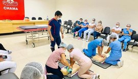 Samu realiza Curso de Alta Performance em Parada Cardiorrespiratória no Hospital Chama