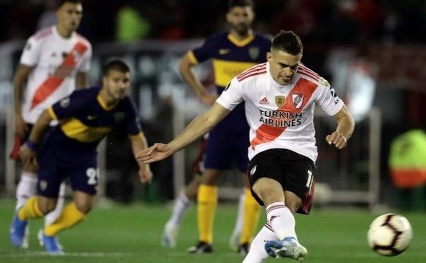 River faz 2 a 0 no Boca e abre boa vantagem na semi da Libertadores