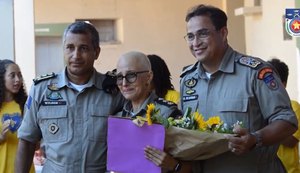 PM alagoana diagnosticada com câncer é homenageada