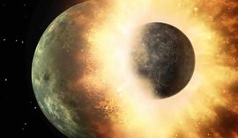 Terra pode ter perdido 60% da atmosfera no impacto que originou a Lua