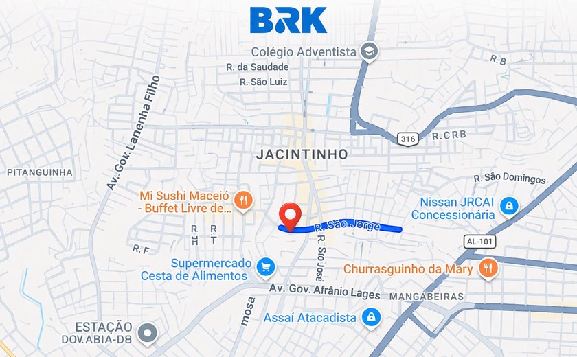 Obra de reforço no sistema de abastecimento de água do Jacintinho é iniciada