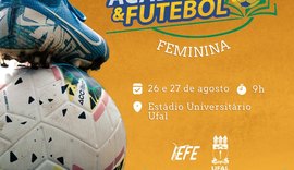 Projeto Academia e Futebol realiza seletiva para meninas a partir de 12 anos