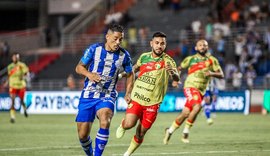 Com gol do estreante Gabriel Taliari, CSA vence Brusque e se classifica à 3ª fase da Copa do Brasil