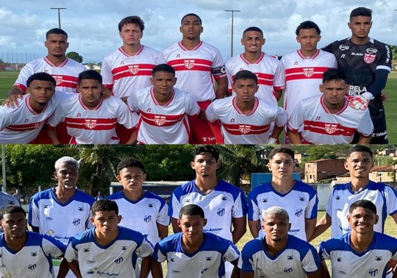 Jaciobá e CRB iniciam neste sábado em Pão de Açúcar decisão do Alagoano de Futebol Sub-20