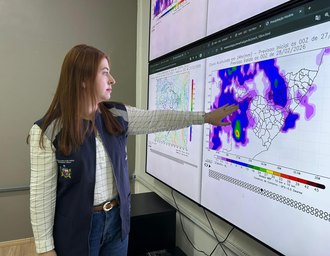 Semarh emite alerta para chuvas fortes e rajadas de vento em Alagoas
