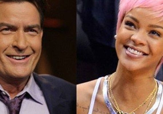Charlie Sheen chama Rihanna de 'vadia' durante entrevista em programa de TV