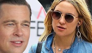 Tá rolando? Brad Pitt tem encontro secreto com Kate Hudson, segundo revista