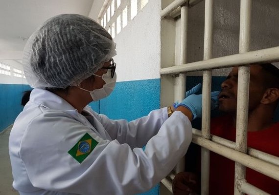 Estado avança com coleta de material genético no sistema prisional de Alagoas