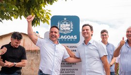 Governador inaugura pavimentação de 25 ruas e anuncia reforma de escolas e construção de creches em Coruripe